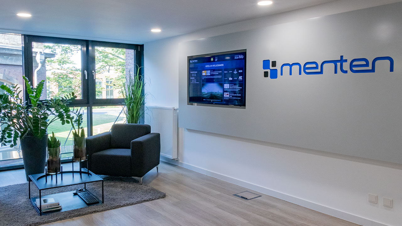 menten GmbH Büro Eingangs- und Wartebereich