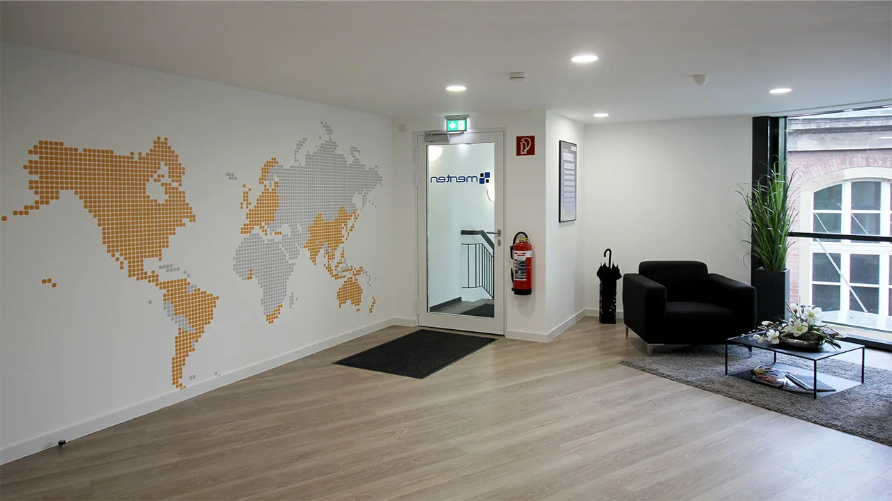 menten GmbH - Eingangsbereich