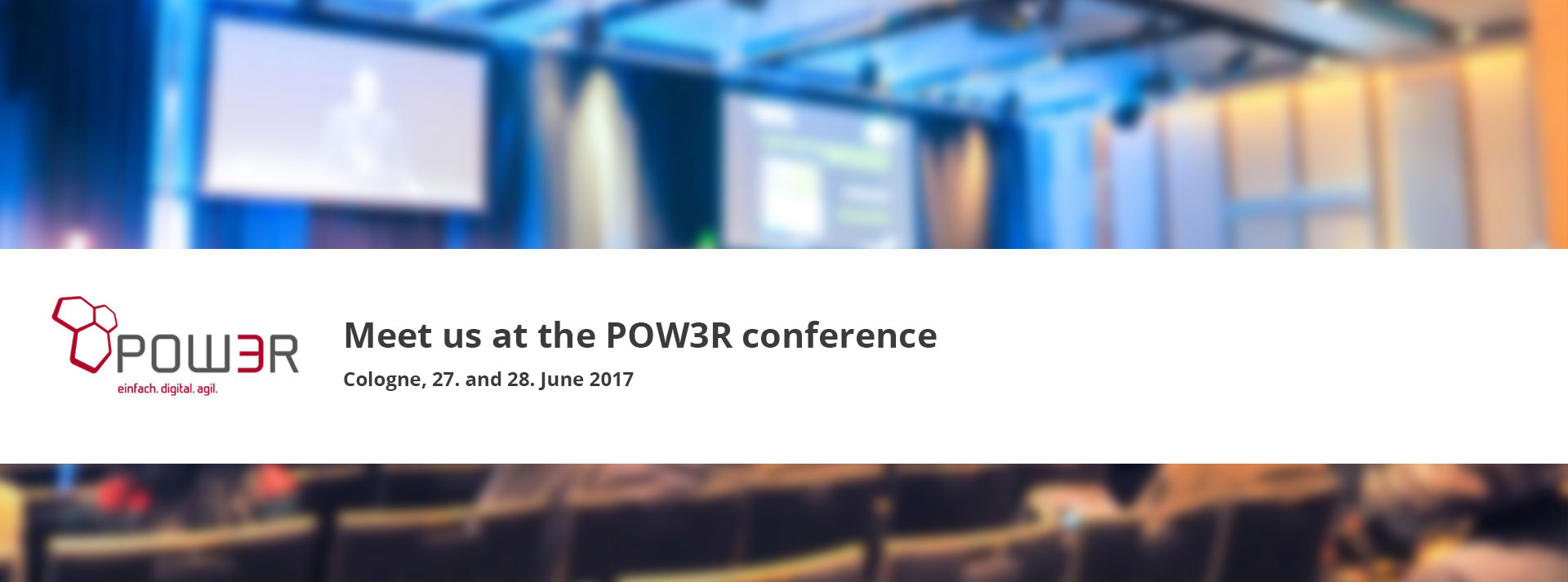 POW3R Conference Cologne 2017